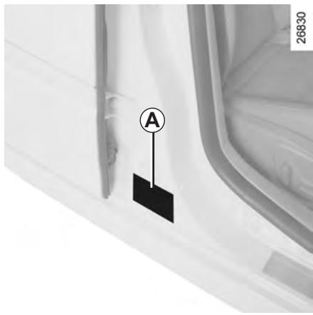 RENAULT LAGUNA 3 - Plaques d'identification vehicule - 1