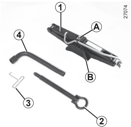 RENAULT LAGUNA 3 - BLOC Outils/enjoliveur - ROUE - 1