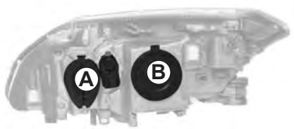 RENAULT LAGUNA 3 - PROJECTEURS LAMPES HALOGENE : remplacement des LAMPES - 1