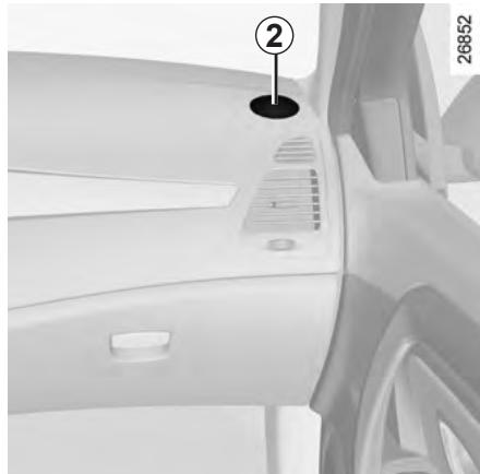 RENAULT LAGUNA 3 - Emplacement radio 1 - 1