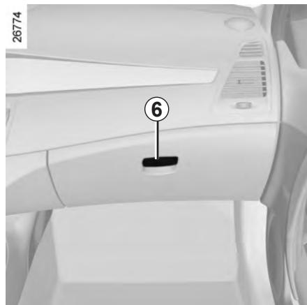 RENAULT LAGUNA 3 - Vide-poches accoudoir central avant a - 1