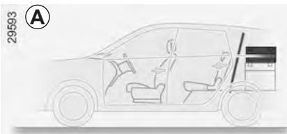 RENAULT LAGUNA 3 - FILET de séparation de bagages (1/3) - 1