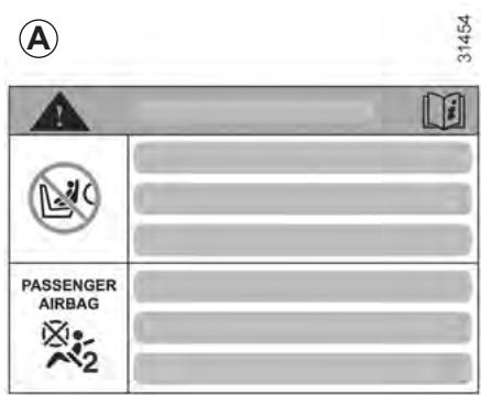 RENAULT LAGUNA 3 - Déactivation de l'airbag passager avant - 5