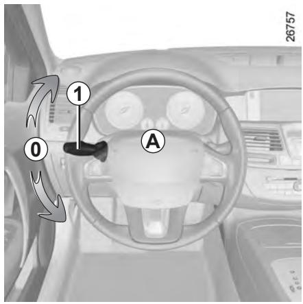 RENAULT LAGUNA 3 - Rétroviseur sans levier 4 - 1