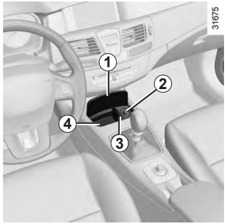 RENAULT LAGUNA 3 - Poignée de maintien 13 - 1