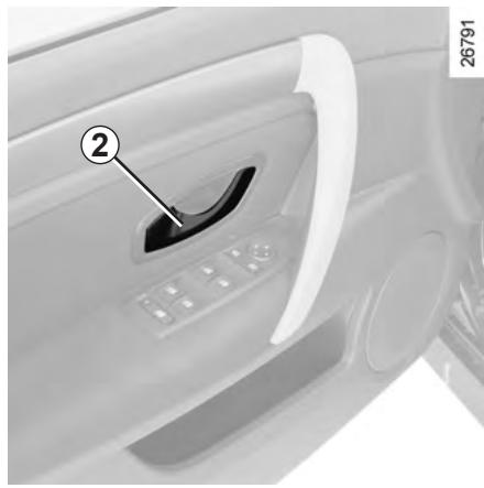 RENAULT LAGUNA 3 - Ouverture de l'extérieur - 2