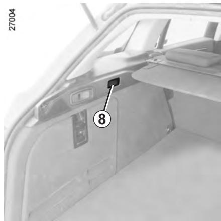 RENAULT LAGUNA 3 - Éclairages de coffre 7 ou 8 - 1