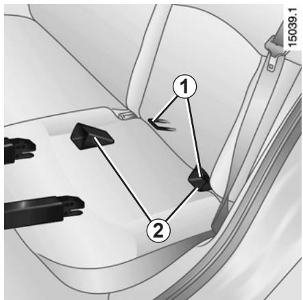 RENAULT LAGUNA 3 2011 - SECURITE ENFANTS :CHOIX DE LA FIXATION DU SIège enfant (2/2) - 1