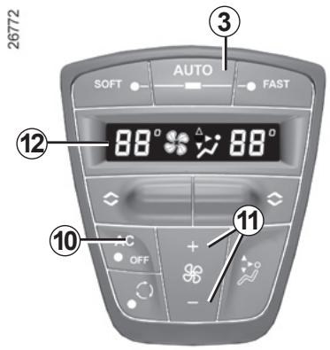 RENAULT LAGUNA 3 2011 - CLIMATISATION AUTOMATIQUE (suite) - 1