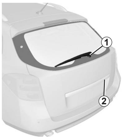 RENAULT LAGUNA 3 2011 - LUNETTE ARRIÈRE OUVRANTE - 1