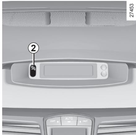 RENAULT LAGUNA 3 2011 - Activation de l'airbag passager avant - 1