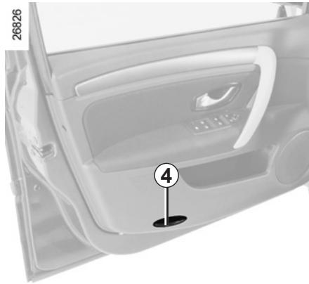 RENAULT LAGUNA 3 2011 - Spots de lecture - 1