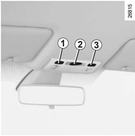 RENAULT LAGUNA 3 2011 - ÉCLAIRAGE INTÉRIEUR - 1