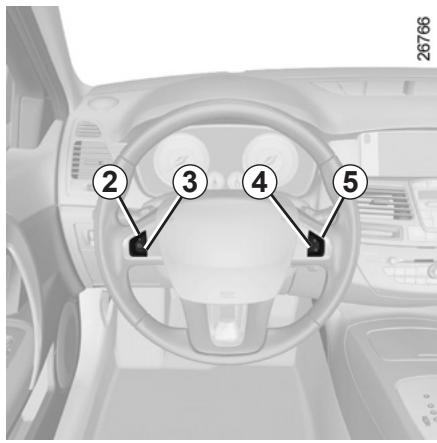 RENAULT LAGUNA 3 2011 - RÉGULATEUR-LIMITEUR DE VITESSE : fonction régulateur (suite) - 1