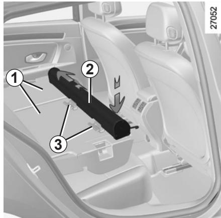 RENAULT LAGUNA 3 2011 - FILET DE SÉPARATION DE BAGAGES - 4