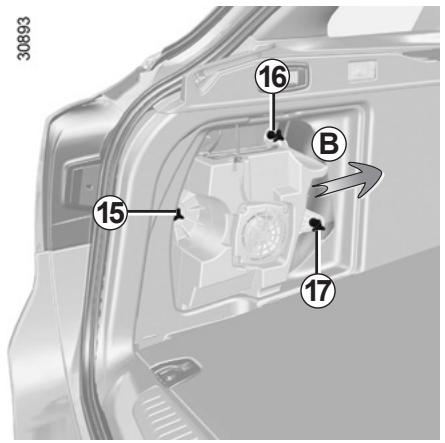 RENAULT LAGUNA 3 2011 - FEUX ARRÈRE ET LATERAUX : remplacement des lampes (4/5) - 1
