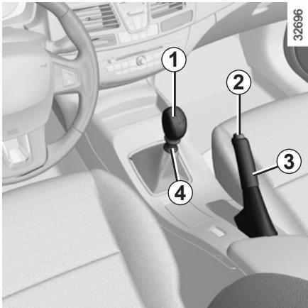 RENAULT LAGUNA 3 2011 - LEVIER DE VITESSES/FREIN À MAIN - 1