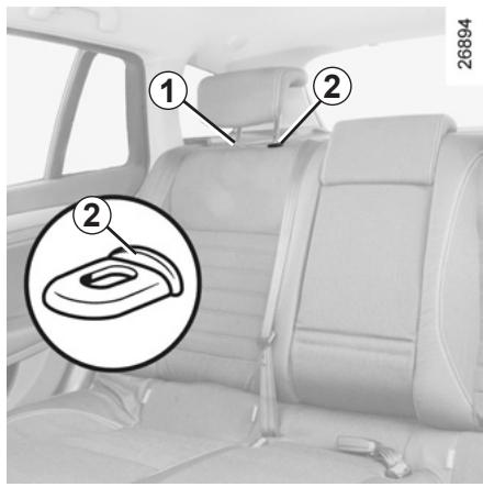 RENAULT LAGUNA 3 2011 - APPUIS-TÉTE ARRIÈRE - 1
