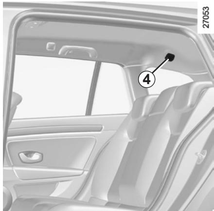RENAULT LAGUNA 3 2011 - FILET DE SÉPARATION DE BAGAGES (suite) - 1
