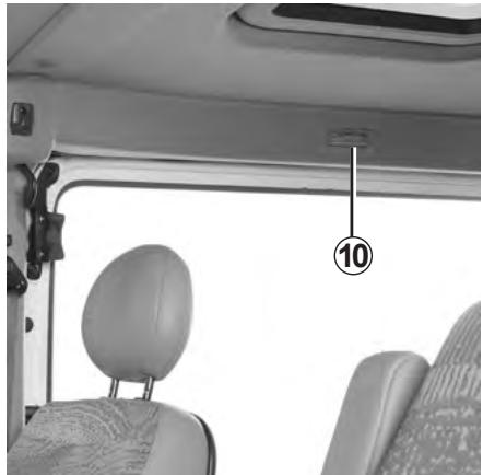 RENAULT MASTER 3 FOURGON 2007 - ÉCLAIRAGE INTÉRIEUR : remplacement des lampes (suite) - 1