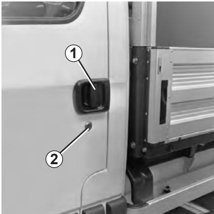 RENAULT MASTER 3 FOURGON 2007 - PORTES AVANT - 1