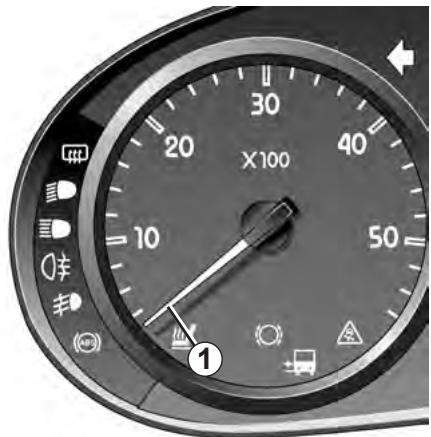 RENAULT MASTER 3 FOURGON 2007 - Témoin d'alerte SERVICE - 1