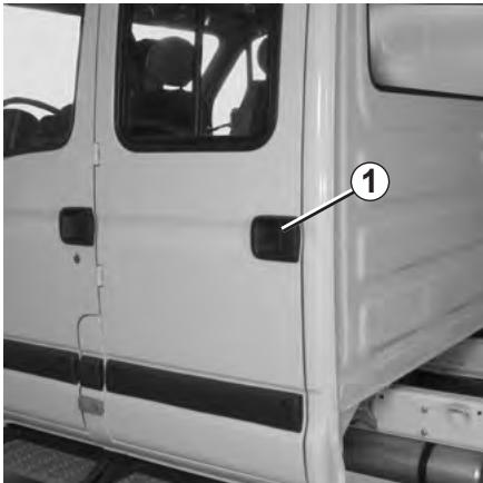 RENAULT MASTER 3 FOURGON 2007 - PORTES LATERALES BATTANTES - 1