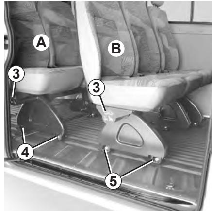 RENAULT MASTER 3 FOURGON 2007 - Repose de la banquette - 1