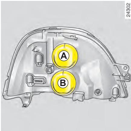RENAULT MASTER 3 FOURGON 2007 - PROJECTEURS AVANT : remplacement des lampes - 1