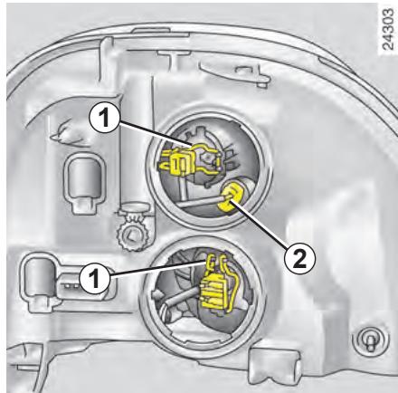 RENAULT MASTER 3 FOURGON 2007 - Ne touchez pas le verre de la lampe. Tenez-la par son culot. - 1