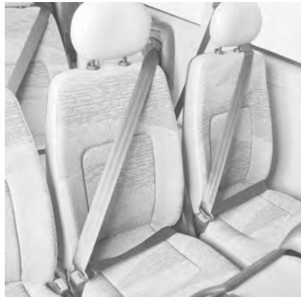 RENAULT MASTER 3 FOURGON 2007 - Ceintures laterales arrriere - 1