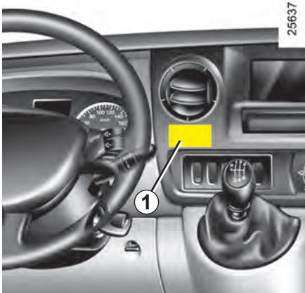 RENAULT MASTER 3 FOURGON 2007 - VÉHICULE AVEC LA FONCTION « BRIDAGE VITESSE » - 1