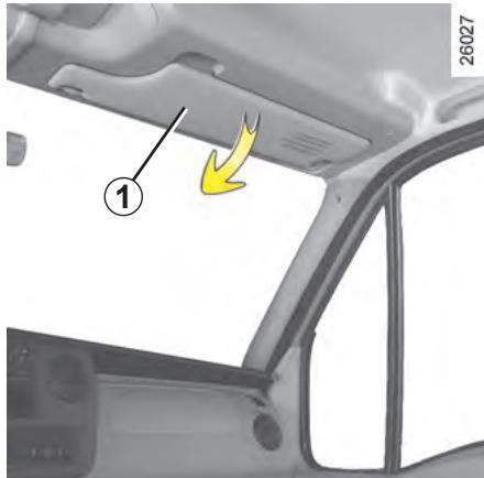 RENAULT MASTER 3 FOURGON 2007 - PARE-SOLEIL - 1