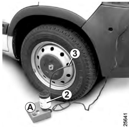 RENAULT MASTER 3 FOURGON 2007 - Kit de gonflage - 4