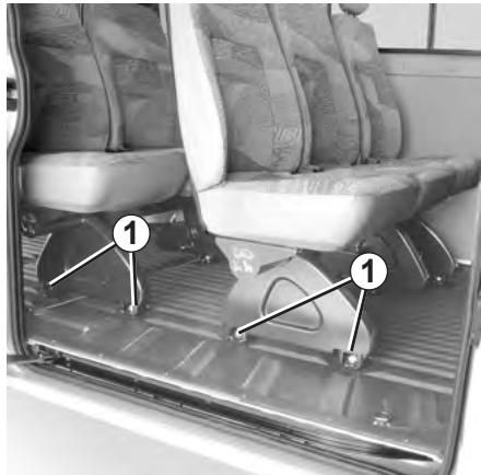 RENAULT MASTER 3 FOURGON 2007 - BANQUETTE ARRIÈRE - 1