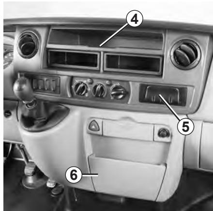 RENAULT MASTER 3 FOURGON 2007 - RANGEMENTS DANS L'HABITACLE - 2