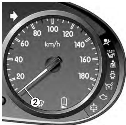 RENAULT MASTER 3 FOURGON 2007 - Témoin d'alerte SERVICE - 2
