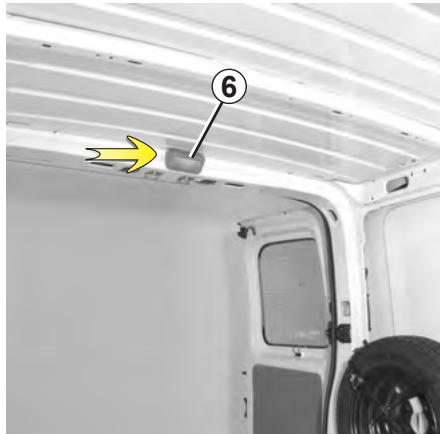 RENAULT MASTER 3 FOURGON 2007 - ÉCLAIRAGE INTÉRIEUR : remplacement des lampes (suite) - 1