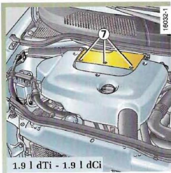 RENAULT MEGANE 1 - FILTRES A AIR (replacement de l'objet filtrant) - 1