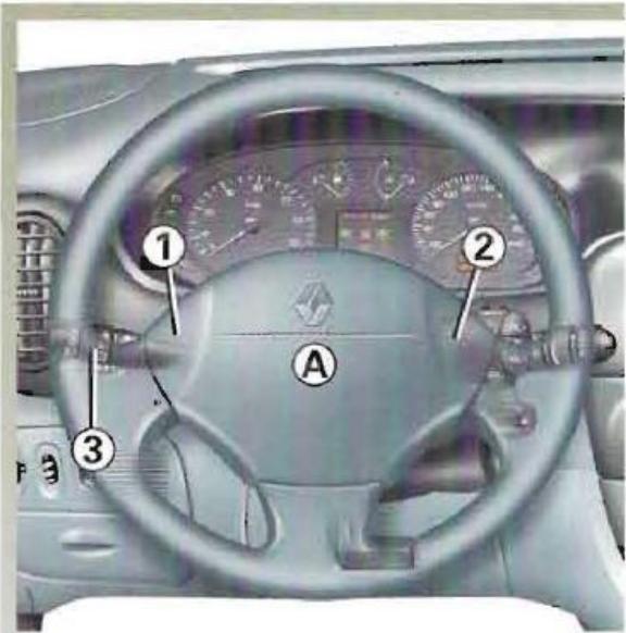 RENAULT MEGANE 1 - AVERTISSEURS SONORES ET LUMINEUX - 1
