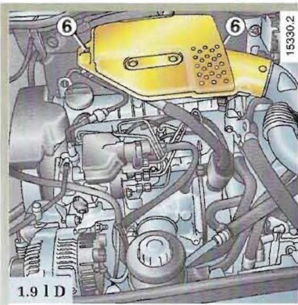 RENAULT MEGANE 1 - FILTRES A AIR (replacement de l'objet filtrant) - 3