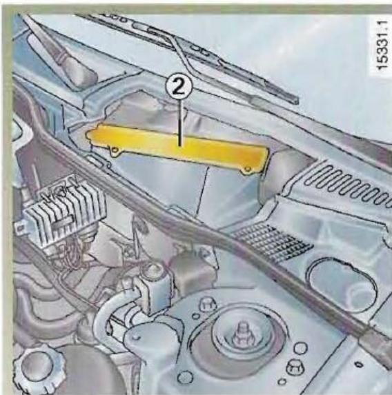 RENAULT MEGANE 1 - FILTRE A PARTICULES (replacement de l'element filtrant) - 2
