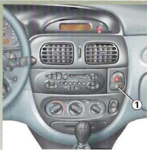 RENAULT MEGANE 1 - VERROILLAGE / DÉVERROILLAGE DES PORTES - 1