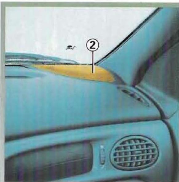 RENAULT MEGANE 1 - Emplacement radio - 1
