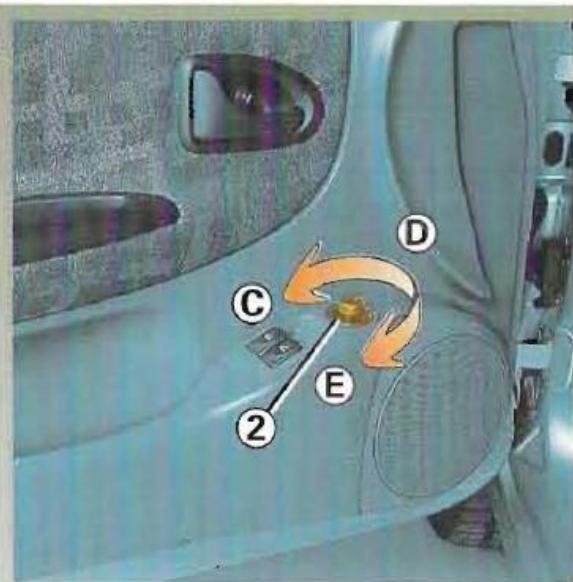 RENAULT MEGANE 1 - Rétroviseurs extérieurs à commandes manuelles - 1