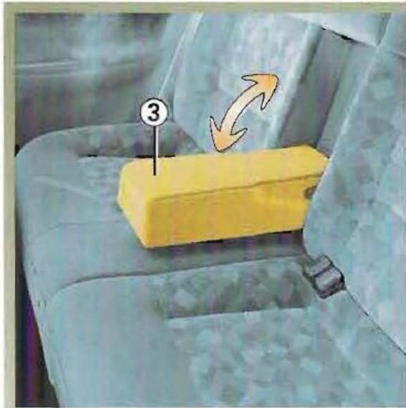 RENAULT MEGANE 1 - BANQUETTE ARRIÈRE (fonctionalité) - 3