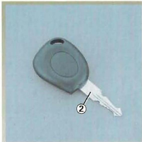 RENAULT MEGANE 1 - CLES / TELECOMMANDES - 2