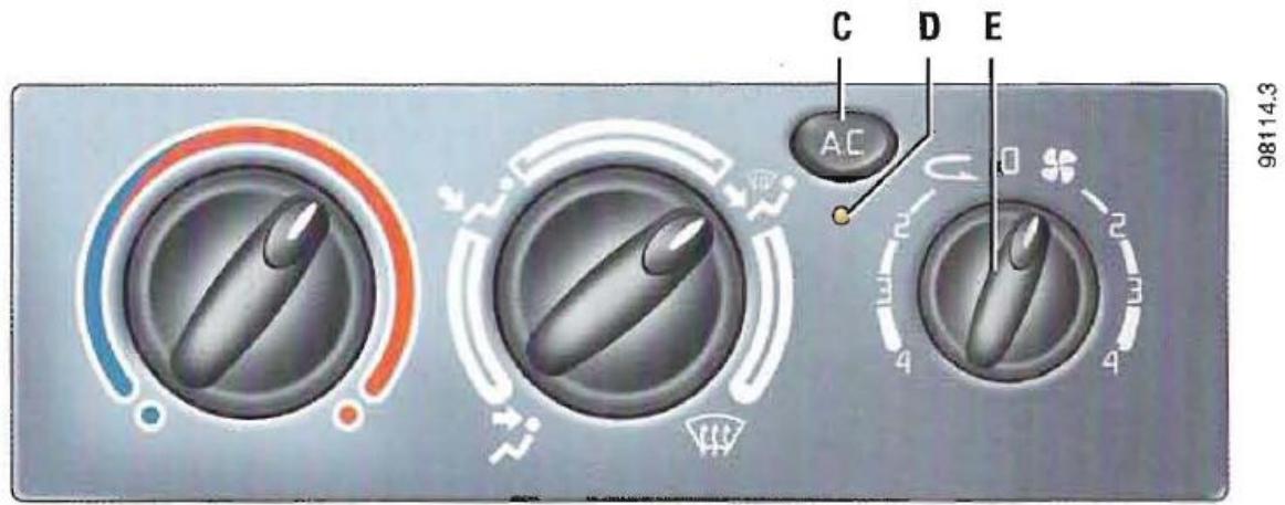 RENAULT MEGANE 1 - AIR CONDITIONNE (suite) - 1