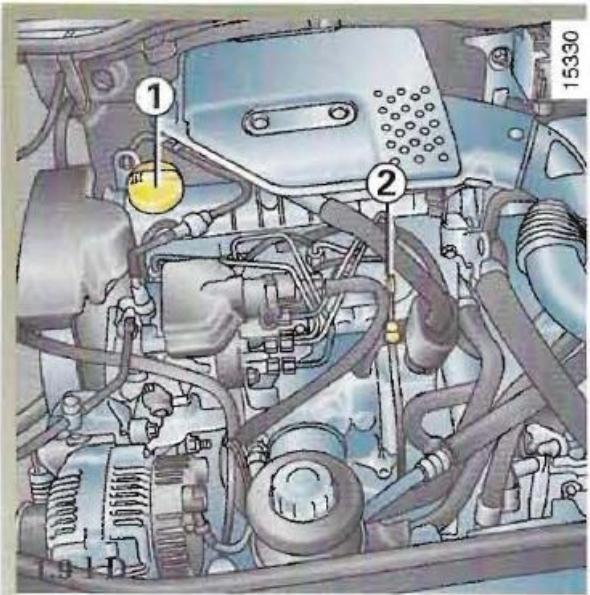 RENAULT MEGANE 1 - NIVEAU HUILMOTEUR (suite) - 1