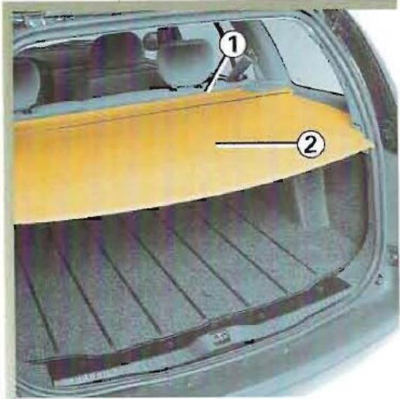 RENAULT MEGANE 1 - CACHE-BAGAGES VERSIONS BREAK - 1
